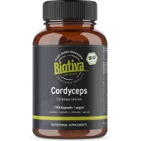 Biotiva Cordyceps (150 gélules) issu de l'agriculture biologique