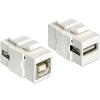 DeLOCK 86320 Keystone USB A Buchse beidseitig einbaubar