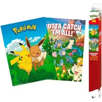Abystyle Set 2 Posters Chibi Pokémon Décorations