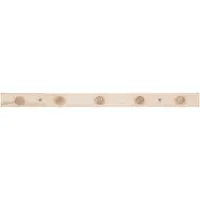 House Nordic Abano Porte-manteau en peuplier naturel - L:70cm