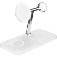 Hyper Juice Q2 4-in-1 Wireless Charger 45w Argenté