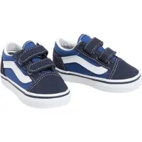 Vans Baskets basses enfant OLD SKOOL V filles - Bleu - 18
