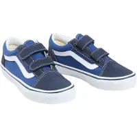 Vans Baskets 'Old Skool V' bleu / bleu nuit / blanc