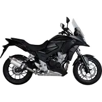MIVV Suono Honda Cb 500 X 2016 H.061.l7 Homologated Slip On Muffler Argenté Homologated