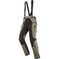 Ixon Odin PT Kaki Noir Imperméable Pantalon Moto Textile Taille M