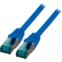 EFB Elektronik MK6001.50BL RJ45 Patchkabel S/FTP, Cat.6A, LSZH, 50m, blau