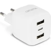 Dicota D32069 3-Port GaN Wall Charger (32W) EU black