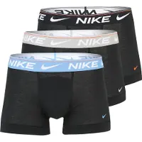 Nike 0000ke1256 Trunk Boxers 3 Units Noir M Homme