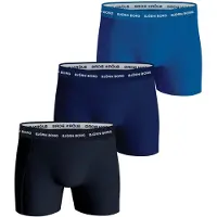 Björn Borg Boxer-shorts Lot de 3 foncé clair Bleu clair Bleu Bleu foncé taille L