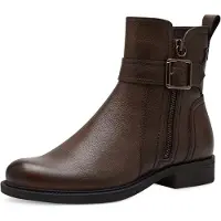 Tamaris Femmes, Bottes, Stivali in Pelle, Marron, (39)