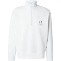 Armani Exchange pour homme. XM000370AF10818U0009 Sweat-shirt Casual blanc (XS), Casuel, Coton, Manche longue
