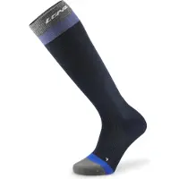 Lenz Merino Compression 1 Long Socks Bleu EU 39-41