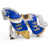 Papo Figurine Cheval Du Roi Arthur Roi Arthur Bleu