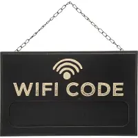 Atmosphera memo ardoise wifi soul 35x22, noir