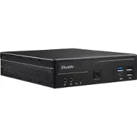 Shuttle Computer Group Shuttle DH610 Shuttle Barebone slim DH610 Intel/SO-DDR4/noir