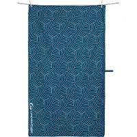 Lifeventure Trek Towel en SoftFibre Recyclé, géométrique