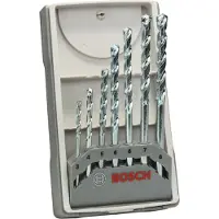 Bosch 2607017079 - Set 7 pièces foret à matériaux CYL-1, 3; 4; 5; 6; 6; 7; 8 mm