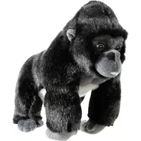 Heunec Animaux menacés Gorille -Peluche gorille