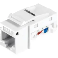 Trendnet Keystone Rj45 Conector 50 Units Blanc