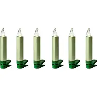 Krinner SuperLight, guirlande lumineuse, blanche, IP44, rigide, 6 ampoules, LED
