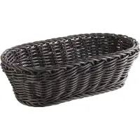 Aps Panier "PROFI LINE", ovale, Stockage du pain, Noir