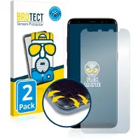 BROTECT Full-Cover Protection Mat (Samsung Galaxy S8), Téléphone portable : film de protection, Gris
