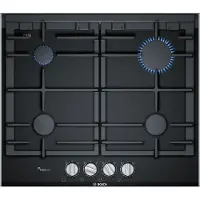 Bosch prp6a6b70d, Série 8, Plaque de cuisson au gaz, 60 cm, Verre céramique, Noir