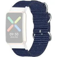 Cover-Discount OPPO Watch Free - Bracelet de remplacement en nylon bleu (Nylon), Sangles de montre, Bleu