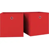 VCM Lot de 2 boîtes pliantes Boîte pliante en tissu Boîte pliante Boîte à étagères Rangement Boxas Lot de 2 boîtes pliantes Boîte pliante en tissu Boîte pliante Boîte à étagères Rangement Boxas