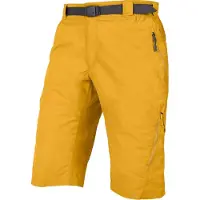 Endura Hummvee Shorts With Chamois Jaune S Homme