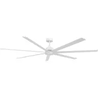 Beacon Lighting Ventilateur de plafond blanc Atlanta Ø183cm