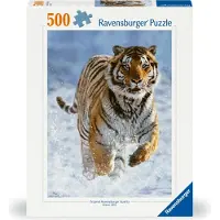 Ravensburger Tigre dans la neige 500 pièces