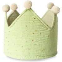Papierdrachen Couronne en mousseline avec accents dorés - Mint (1 pcs)