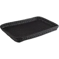 Aps Panier "PROFI LINE", rectangulaire, Stockage du pain, Noir