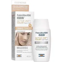 Isdin Active Unify Color Spf+ 50ml Facial Sunscreen Clair Homme