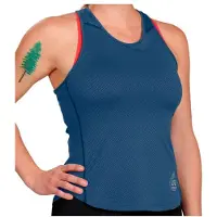 Ultimate Direction Cumulus Sleeveless T-shirt Bleu S Femme