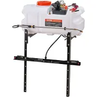 Vevor Pulvérisateur pour VTT UTV 60 L Pulvérisateur Mauvaises Herbes Jardin à Pompe 12 V avec Réservoir d'Eau