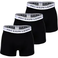 Ralph Lauren Boxers 'Classic' gris clair / noir / blanc