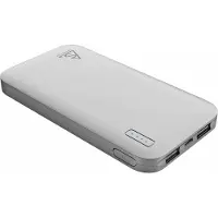 Holdit Powerbank Smartline 10000 mAh Silver (613371) (10000 mAh, 37 Wh), Chargeur de secours, Argent