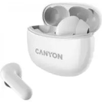 Canyon Écouteurs sans fil - - CNS-TWS5W - Intra-auriculaires - Blanc - Technologie sans fil