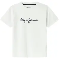 Pepe Jeans New Art T-shirt manches courtes blanc 16 ans garçon blanc 16 ans