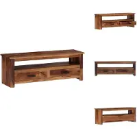 vidaXL Armoire TV 118x30x40 cm Bois de rose massif - Meuble TV