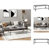 vidaXL Table basse Gris Sonoma 100x50x35 cm Bois composite - Tables basses