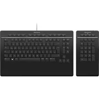 3DConnexion 3dx-700091 Pro Keyboard German Noir
