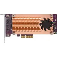 Qnap Qm2-2s- Sata Ssd Pci-e Expansion Card 220a Orange
