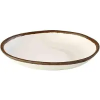 Aps Assiette "CROCKER, Assiettes, Beige, Marron