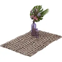 Relaxdays Tapis de jute (90 x 60 cm)