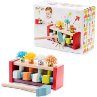 Cubika Jouet en bois, - Clowns sauteurs