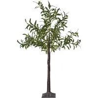 Star Trading Olivier artificiel, Olivec, petit modèle, 108 LED, pour l'extérieur, H 120 cm