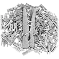 Relaxdays 400x mini pinces à bois